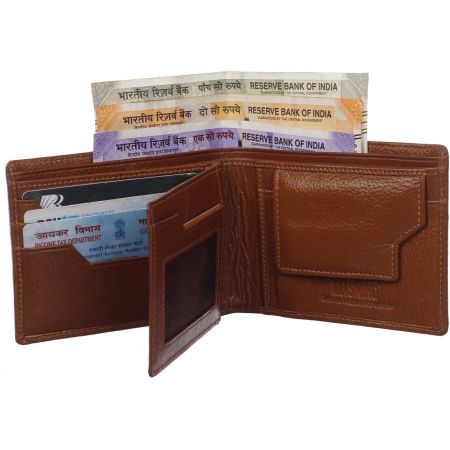 Genuine Leather 5001 NDM Tan Wallet