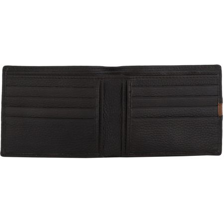 Simple Men Black Genuine Leather Wallet  (8 Card Slots)...