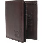 Napa Brown Flap Geniune LeatherCard Holder