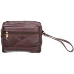 Pecan Brown 100%Genuine Leathers cash bag by Maskino Leathers