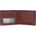 Genuine Leather Wallet 6035 Brown