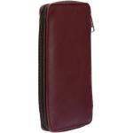 Hickory Brown Genuine Leathers Maroon Bank Locker Key Case by Maskino Leathers