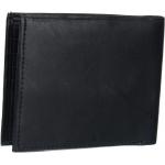 Sable Black Genuine Leather Bi-Fold Wallet by Maskino Leathers