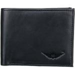 King black Genuine Leather Bi-Fold Wallet by Maskino Leathers