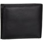 Black genuine leather Bi-Fold Wallet by Maskino Leathers