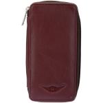 Hickory Brown Genuine Leathers Maroon Bank Locker Key Case by Maskino Leathers