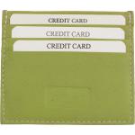 Genuine Leather Casual Card Holder Light Green Colour 056LG