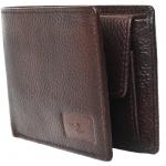 Genuine Leather Slim Wallet Black