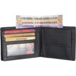 Genuine Leather Wallet 6035 Black