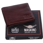 Genuine Leather 5003 NDM Brown Wallet