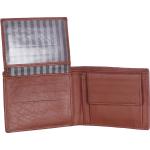 Genuine Leather Wallet 6035 Brown