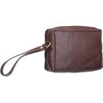 Pecan Brown 100%Genuine Leathers cash bag by Maskino Leathers