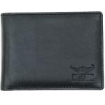 Designer Napa Genuine Leather Black Wallet