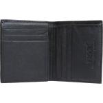 Flap Napa Genuine Leather card Holder Black