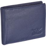 Genuine Leather Wallet 6035 Blue