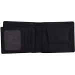 Fashion Men Black Genuine Leather Wallet  (8 Card Slots)