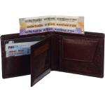 Genuine Leather 5003 NDM Brown Wallet