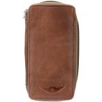 Tan twist 100%Genuine Leather Beige Bank Locker Key pouch (MKH004) by Maskino Leathers