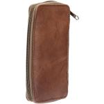 Tan twist 100%Genuine Leather Beige Bank Locker Key pouch (MKH004) by Maskino Leathers